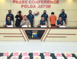 Polda Jatim Gagalkan Penyelundupan 21 Kg Sabu