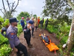 Bersama SAR, Polisi berhasil Evakuasi Jenazah Pendaki di Gunung Saeng Bondowoso