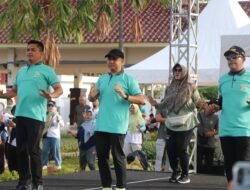 Dandim 0820/Probolinggo Senam Bersama di Alun-Alun Kraksaan