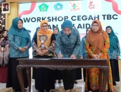 Minimalisir TBC dan ODHA PKK Sidoarjo Kampanyekan GERMAS