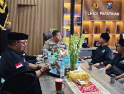 Kapolres Gandeng Pagar Nusa Bangil Jaga Kondusivitas Pasuruan
