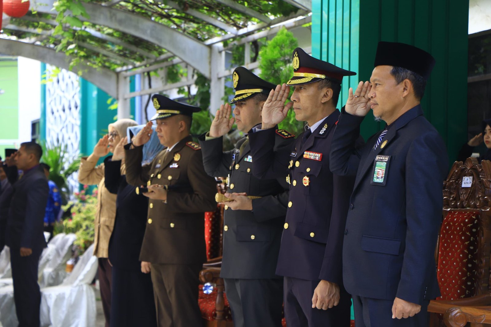 Dandim 0820/Probolinggo Letkol Arh Iwan Hermaya P Menghadiri Upacara Peringatan Hari Kebangkitan Nasional ke 117