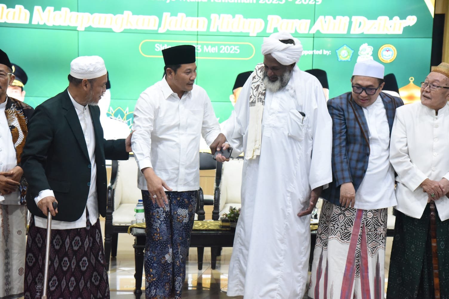 Bupati Sidoarjo dalam Kegiatan Silaturahim Ulama Umaro di Pendopo Delta Wibawa
