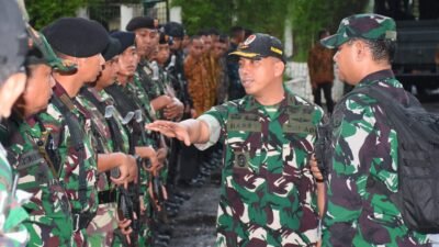 Kodim 0501/JP Tingkatkan Kesiapan Pengamanan VVIP