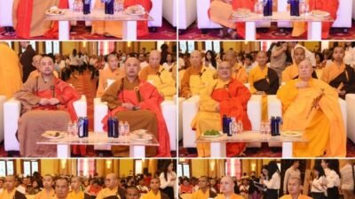 Ribuan Umat Ikuti Ritual Yufo Bersama Sangha Mahayana Indonesia dan MAHASI