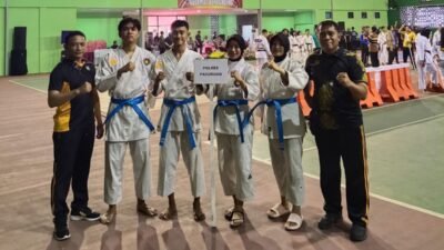 Tim Beladiri Polres Pasuruan Ramaikan Kejuaraan Se-Jawa Timur