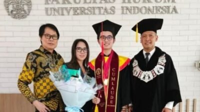 Lulus Cumlaude dari UI, Putra Ketua Peradi SAI Jakarta Utara Bersiap Ditempa di Beijing dan Harvard