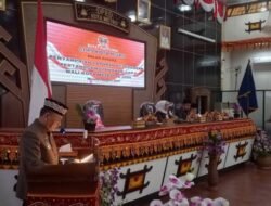 Paripurna DPRD Metro, Wali Kota Sampaikan LKPJ 2024