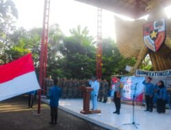 Desa Ngantru Gelar Upacara Hari Lahir Pancasila