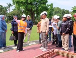 Wakil Bupati Sidoarjo Sidak Revitalisasi Alun-alun