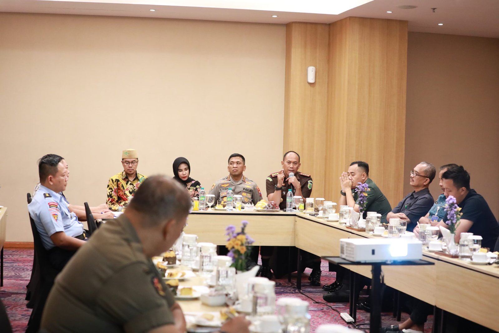 Pemkab Sidoarjo saat Rapat Koordinasi Penanganan Premanisme dan Ormas Bermasalah