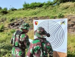 Asah Kemampuan Menembak, Kodim Probolinggo Gelar Latbakjatri Semester Satu Tahun 2025