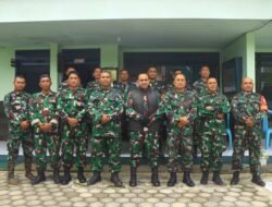 Monitoring Sejumlah Hal, Dandim Kunjungi Koramil Jajaran