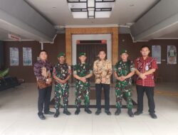 Lapas Kelas II A Sidoarjo Terima Kunjungan Tilik Sambang Kodim Sidoarjo