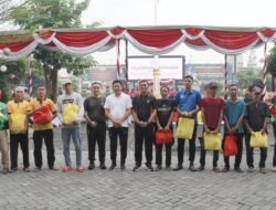 Sambut Hari Bhayangkara Ke-79, Polresta Sidoarjo Gelar Olahraga Bersama
