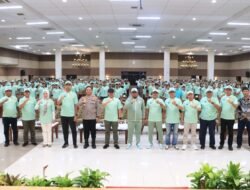 Dandim Probolinggo Hadiri Pelepasan Kontingen Kabupaten Probolinggo ke Ajang Porpov Jatim lX