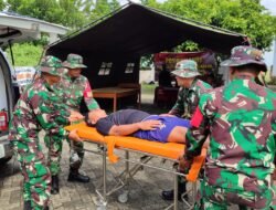 Kodim Tulungagung gelar Latihan Kesiapan Hadapi Banjir dan Tanah Longsor