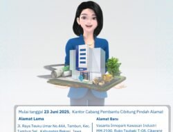 Kantor BRI Cabang Pembantu Cibitung Pindah Alamat Mulai 23 Juni 2025