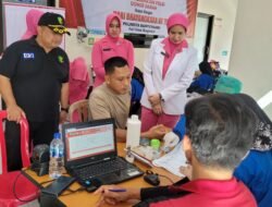 Peringati Hari Bhayangkara ke-79, Polresta Banyuwangi Gelar Donor Darah