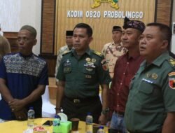 Kodim Probolinggo Menjaga Harmonisasi dengan Komponen Masyarakat