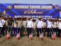 Bupati Sidoarjo Apresiasi Sinergi Imigrasi dan Polresta dalam Semarak Tanam Jagung