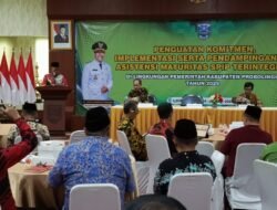 Sekda Ugas Buka Penguatan Komitmen, Implementasi Serta Pendampingan dan Asistensi Maturitas SPIP Terintegrasi