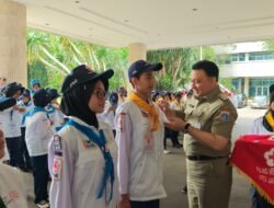 Wali Kota Jakarta Utara Resmi Lepas Anggota PMR Peserta Jumbara 2025