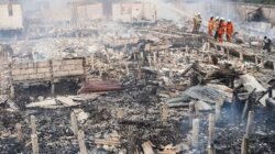 Kebakaran di Hari Raya Iduladha, 3.200 Warga Kapuk Muara Mengungsi