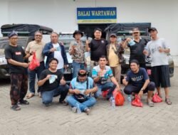 Semangat Berkurban, PWI Pokja Jakbar Sembelih Tiga Ekor Kambing