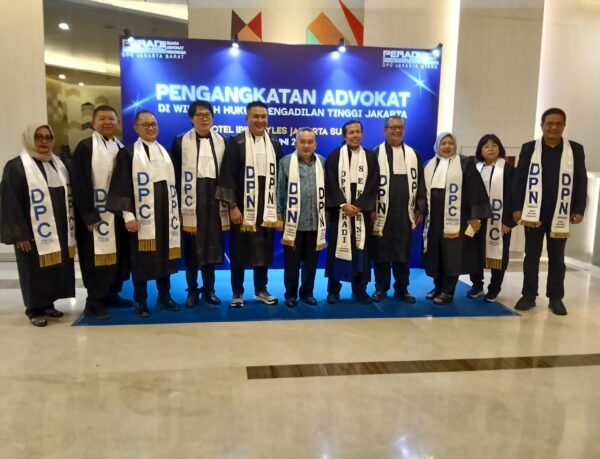 Stefanus Gunawan: Pengangkatan Advokat Peradi SAI Lewat Proses Ketat dan Berstandar Tinggi