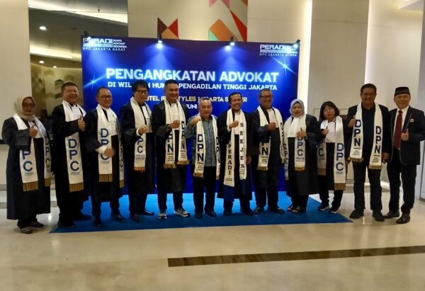 DPN Peradi SAI Angkat 37 Advokat Baru di Wilayah Hukum Pengadilan Tinggi Jakarta