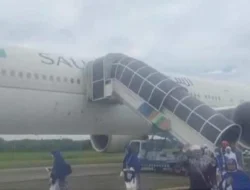 Pesawat Jamaah Haji Depok Mendarat Darurat Usai Diancam Bom