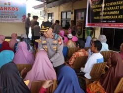 Jelang Hari Bhayangkara ke-79, Polres Kaur Gelar Baksos dan Pengobatan Gratis