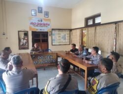 Jelang Idul Adha 2025, Polsek Mojoroto Gelar Rakor Pengamanan Tempat Ibadah