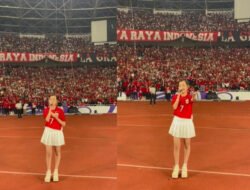 Shanna Shannon Tutup Kemenangan Indonesia Lagu “Tanah Airku”