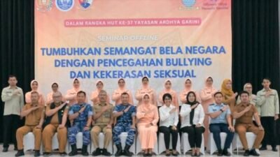 Yasarini Lanud Husein Sastranegara Selenggarakan Seminar Cegah Bullying dan Kekerasan Seksual