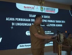 Wabup Asahan Buka Orientasi CPNS Formasi Tahun 2024