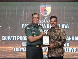 Pangdam V/Brawijaya Terima Kunjungan Silaturahmi Bupati Probolinggo dan PMII