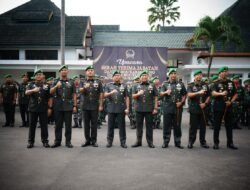 Pergantian Tongkat Komando Kepemimpinan di Kodim 0819/Pasuruan