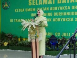 Ketua IAD Kalsel Hj Ny Herlina Ramdhanu Sambut Kunker Ketua Umum Ikatan Adhyaksa Dharmakarini