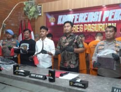 Polisi Ringkus Pelaku Pembunuhan Berencana di Gempol