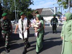 Kodim 0819 Pasuruan Sambut Dandim Baru