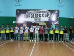 Dandim dan Kapolres Trenggalek Satukan Semangat Lewat Olahraga