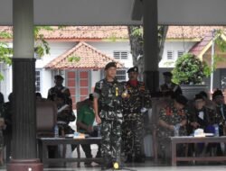 Dandim 0819 Pasuruan Pimpin Apel Gelar Pasukan Tiga Matra Inaugurasi GP Ansor Bangil 2025