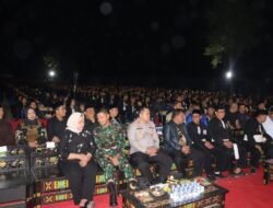 Pengesahan PSHT Berjalan Kondusif, Kapolres Nganjuk Apresiasi Pesilat dan Personel Pengamanan