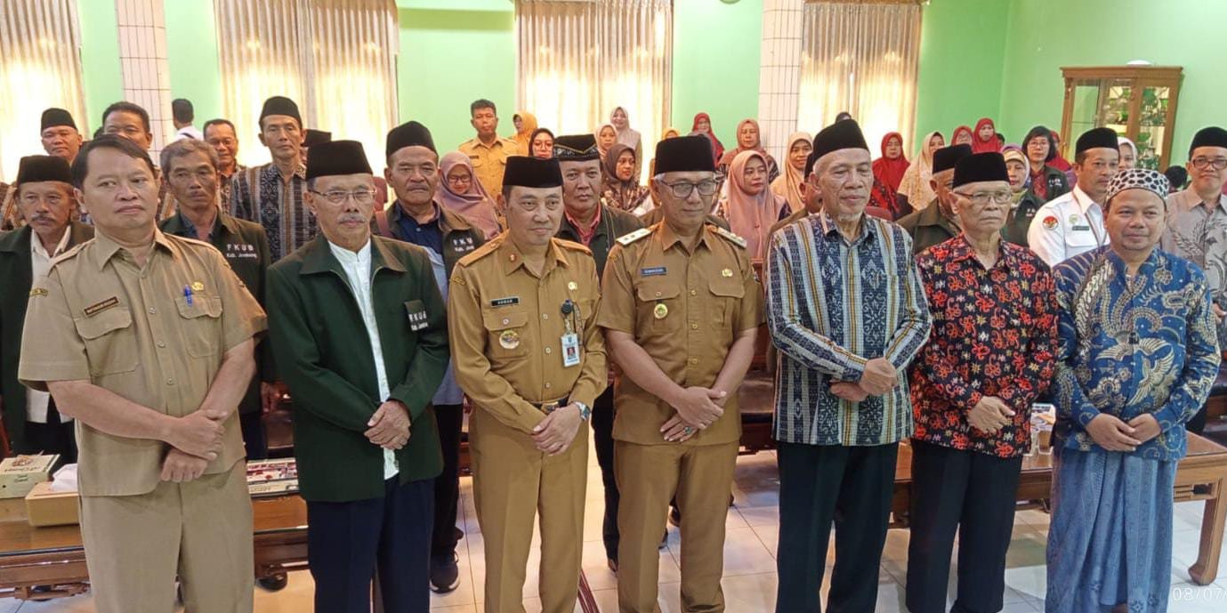 FKUB Kabupaten Jombang saat silaturahmi dan studi tiru ke Ponpes Wali Barokah Kota Kediri, Selasa (8/7/2025)