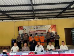 Polisi Amankan Tujuh Pelaku Pengeroyokan di Depan Pabrik Gula Candi Sidoarjo