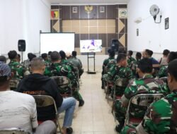 Kodim Probolinggo Nobar Pogram Militer Pengabdian TNI AD Untuk Negeri