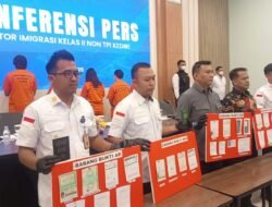 Kanim Kediri Amankan Lima WNA Hasil Operasi Wira Waspada 2025