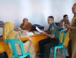 Danramil Paiton Hadiri Kegiatan Monitoring dan Evaluasi Dana Desa Tahap 1 Tahun 2025 di Desa Alas Tengah Paiton